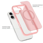 Solidenz FrostMag iPhone 17 hoesje – Roze - 1