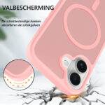 Solidenz FrostMag iPhone 17 hoesje – Roze - 3