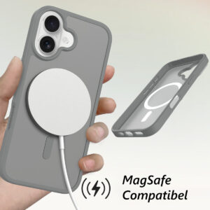 Solidenz FrostMag iPhone 17 hoesje – Titanium - 2