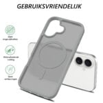 Solidenz FrostMag iPhone 17 hoesje – Titanium - 4