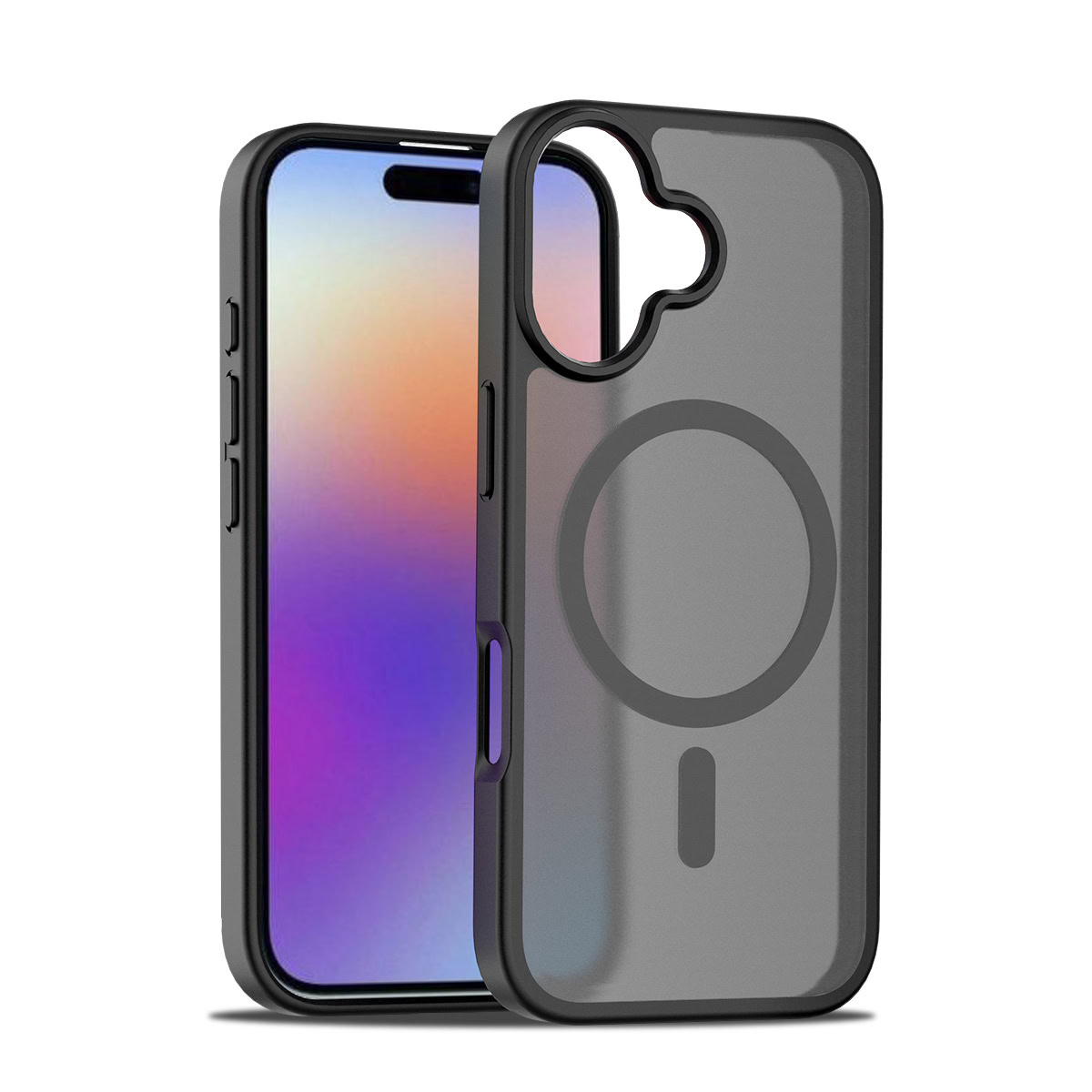 Solidenz FrostMag iPhone 17 hoesje – Zwart 1 Solidenz FrostMag iPhone 17 hoesje – Zwart 1