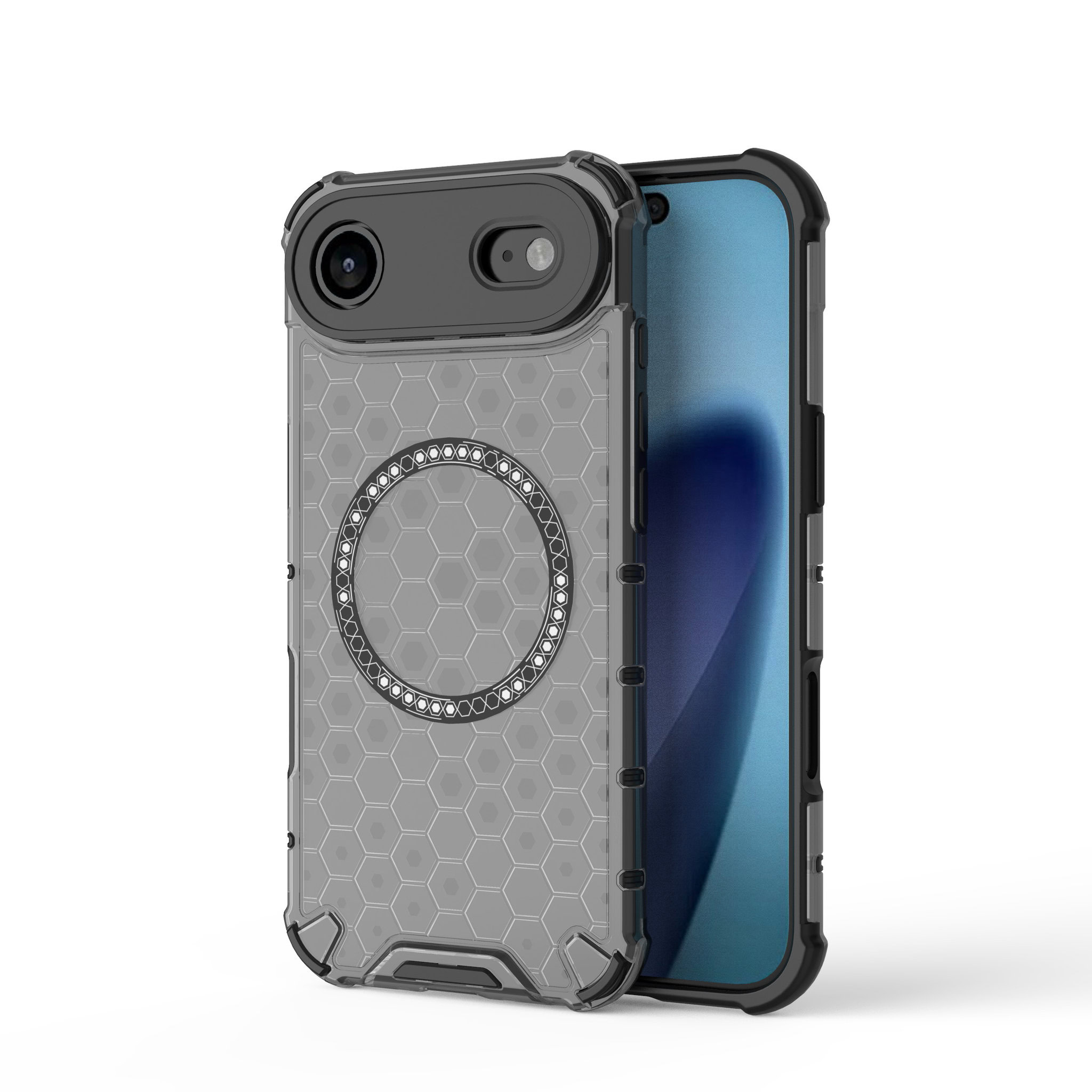 Solidenz HexArmor MagShield iPhone 17 Air – Zwart v1 Solidenz HexArmor MagShield iPhone 17 Air – Zwart v1