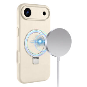 Solidenz MagSafe Kickstand iPhone 17 Air Hoesje – Beige - 5