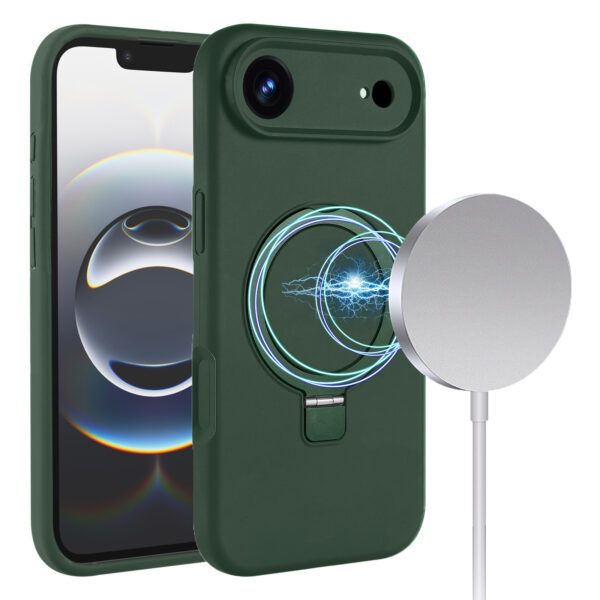Solidenz MagSafe Kickstand iPhone 17 Air Hoesje - Groen