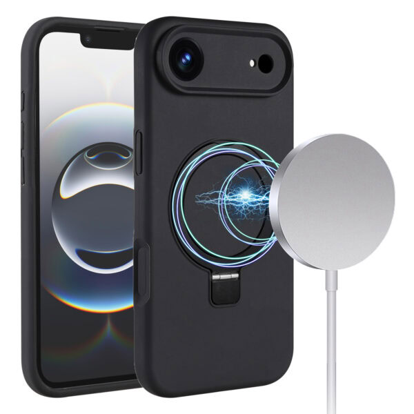 Solidenz MagSafe Kickstand iPhone 17 Air Hoesje - Zwart