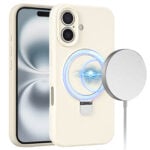 Solidenz MagSafe Kickstand iPhone 17 Hoesje - Beige