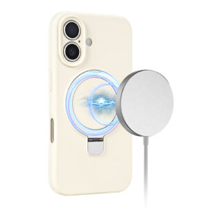 Solidenz MagSafe Kickstand iPhone 17 Hoesje – Beige - 5
