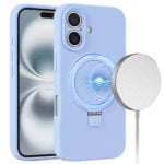 Solidenz MagSafe Kickstand iPhone 17 Hoesje - Blauw