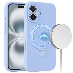 Solidenz MagSafe Kickstand iPhone 17 Hoesje - Blauw