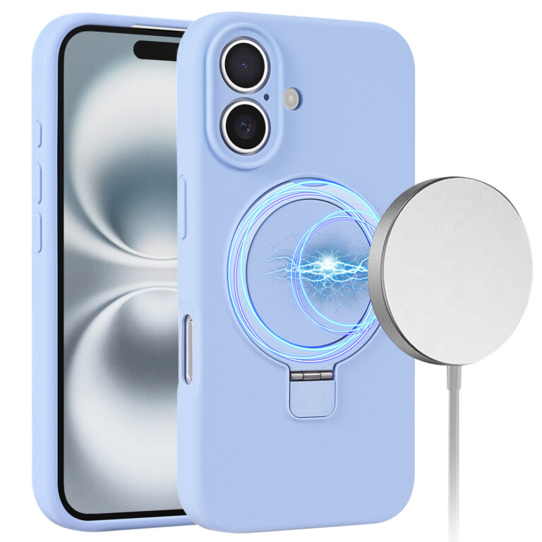 Solidenz MagSafe Kickstand iPhone 17 Hoesje - Blauw