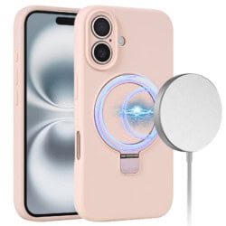 Solidenz MagSafe Kickstand iPhone 17 Hoesje - Roze