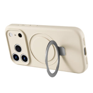 Solidenz MagSafe Kickstand iPhone 17 Pro Max Hoesje – Beige - 3