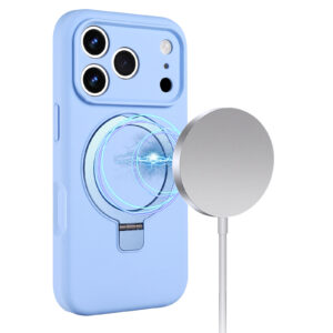 Solidenz MagSafe Kickstand iPhone 17 Pro Max Hoesje – Blauw - 5