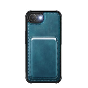Solidenz MagSafe Wallet Backcover voor iPhone 16e – Blauw - 2