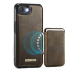 Solidenz MagSafe Wallet Backcover voor iPhone 16e - Bruin
