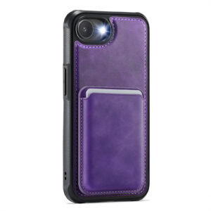 Solidenz MagSafe Wallet Backcover voor iPhone 16e – Paars - 1