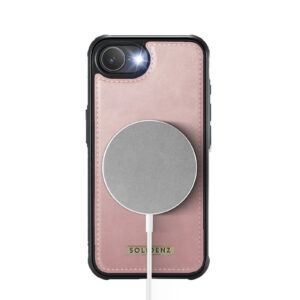 Solidenz MagSafe Wallet Backcover voor iPhone 16e – Roze - 3