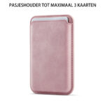 Solidenz MagSafe Wallet Backcover voor iPhone 17e / 16e – Roze - 5