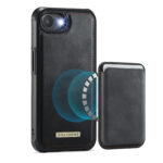 Solidenz MagSafe Wallet Backcover voor iPhone 16e - Zwart