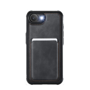 Solidenz MagSafe Wallet Backcover voor iPhone 16e – Zwart - 2