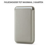 Solidenz MagSafe Wallet Backcover voor iPhone 17 – Beige - 7