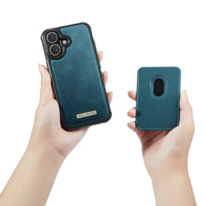 Solidenz MagSafe Wallet Backcover voor iPhone 17 – Blauw - 9