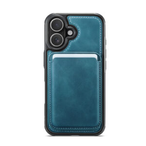 Solidenz MagSafe Wallet Backcover voor iPhone 17 – Blauw - 2