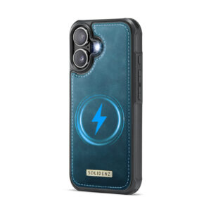 Solidenz MagSafe Wallet Backcover voor iPhone 17 – Blauw - 7