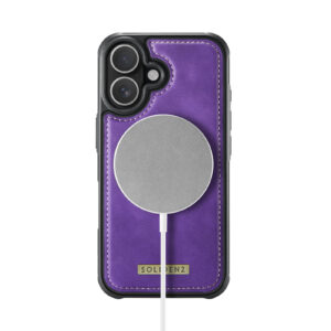 Solidenz MagSafe Wallet Backcover voor iPhone 17 – Paars - 6