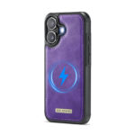 Solidenz MagSafe Wallet Backcover voor iPhone 17 – Paars - 7