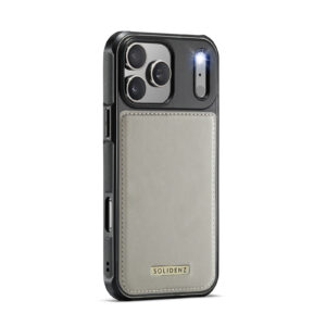 Solidenz MagSafe Wallet Backcover voor iPhone 17 Pro Max – Beige - 3