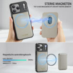 Solidenz MagSafe Wallet Backcover voor iPhone 17 Pro Max – Beige - 5