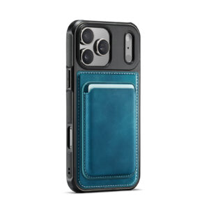 Solidenz MagSafe Wallet Backcover voor iPhone 17 Pro – Blauw - 1