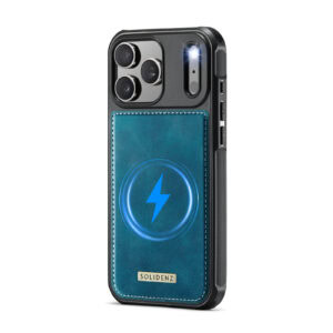 Solidenz MagSafe Wallet Backcover voor iPhone 17 Pro – Blauw - 7