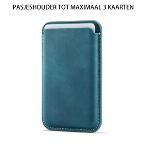 Solidenz MagSafe Wallet Backcover voor iPhone 17 Pro – Blauw - 8