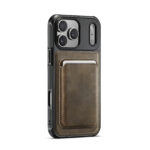 Solidenz MagSafe Wallet Backcover voor iPhone 17 Pro – Bruin - 1