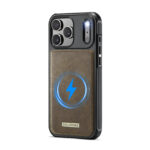 Solidenz MagSafe Wallet Backcover voor iPhone 17 Pro – Bruin - 7