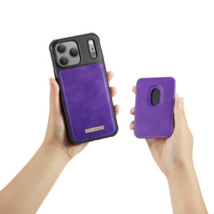 Solidenz MagSafe Wallet Backcover voor iPhone 17 Pro – Paars - 9