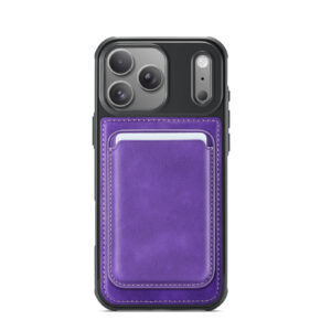 Solidenz MagSafe Wallet Backcover voor iPhone 17 Pro – Paars - 2