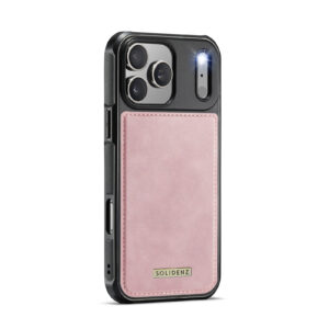 Solidenz MagSafe Wallet Backcover voor iPhone 17 Pro Max – Roze - 3