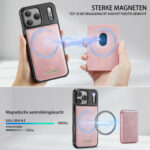 Solidenz MagSafe Wallet Backcover voor iPhone 17 Pro Max – Roze - 5