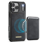 Solidenz MagSafe Wallet Backcover voor iPhone 17 Pro - Zwart