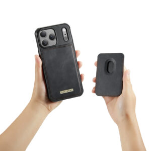 Solidenz MagSafe Wallet Backcover voor iPhone 17 Pro Max – Zwart - 9