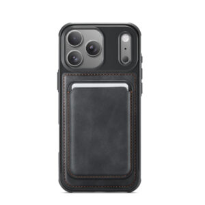 Solidenz MagSafe Wallet Backcover voor iPhone 17 Pro Max – Zwart - 2