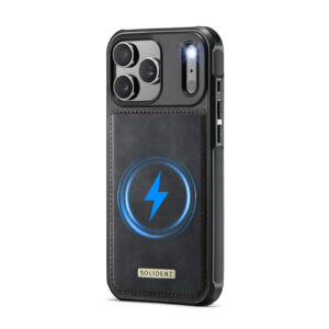 Solidenz MagSafe Wallet Backcover voor iPhone 17 Pro Max – Zwart - 7