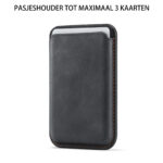 Solidenz MagSafe Wallet Backcover voor iPhone 17 Pro – Zwart - 8