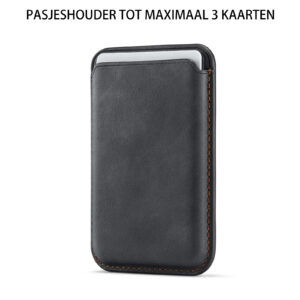 Solidenz MagSafe Wallet Backcover voor iPhone 17 Pro Max – Zwart - 8