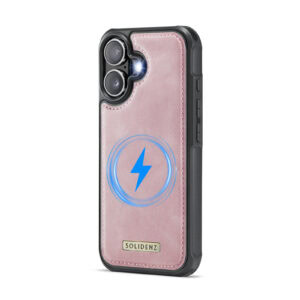 Solidenz MagSafe Wallet Backcover voor iPhone 17 – Roze - 7