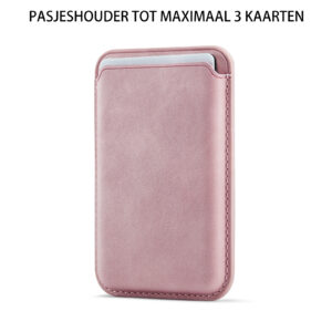 Solidenz MagSafe Wallet Backcover voor iPhone 17 – Roze - 8