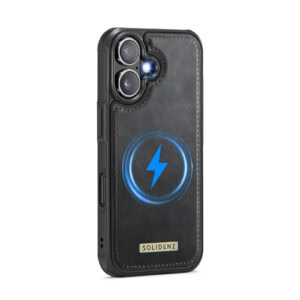 Solidenz MagSafe Wallet Backcover voor iPhone 17 – Zwart - 3